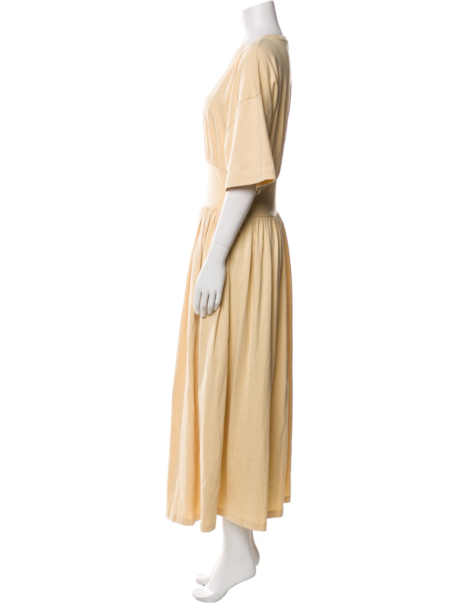 TOTEME Crew Neck Long Dress