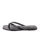 TOTEME Leather Flip Flops