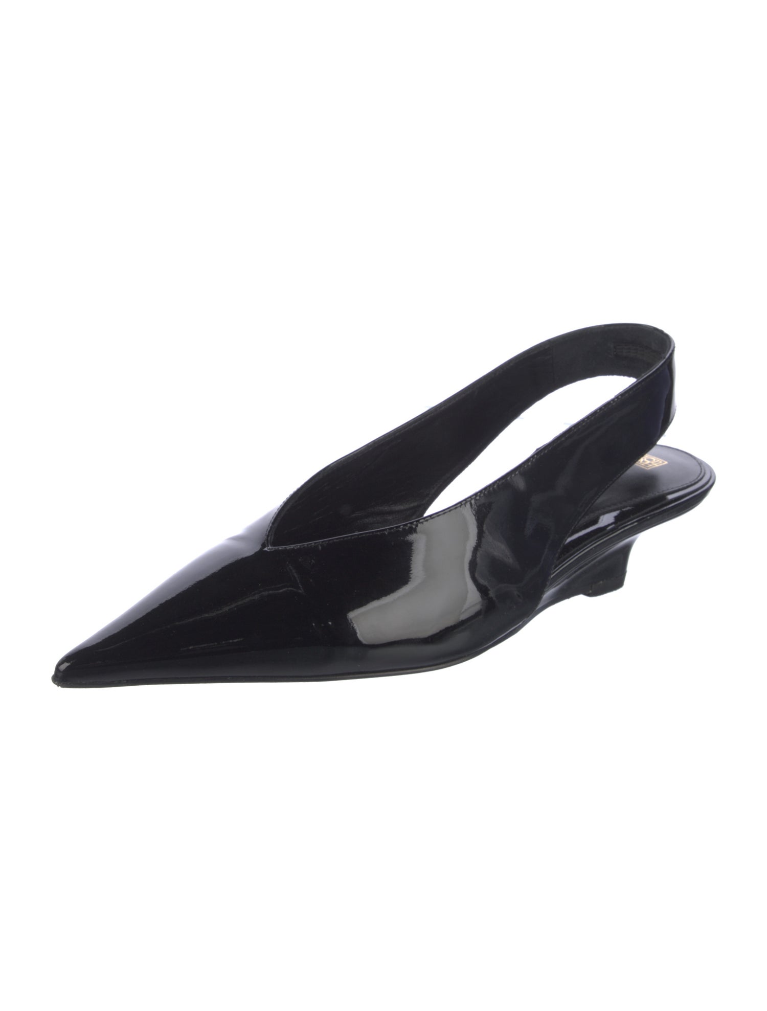 TOTEME Patent Leather Slingback Pumps