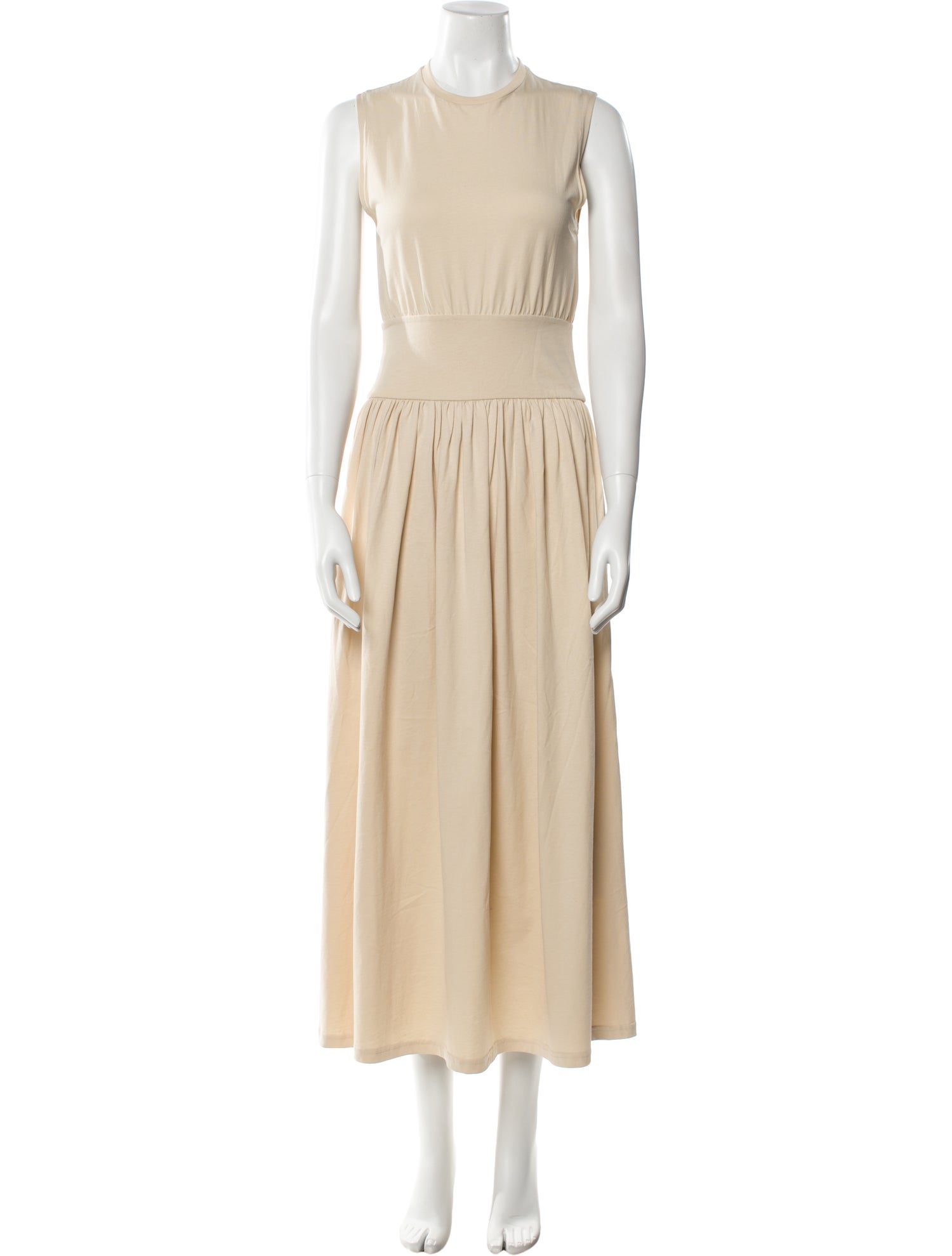 TOTEME Crew Neck Long Dress