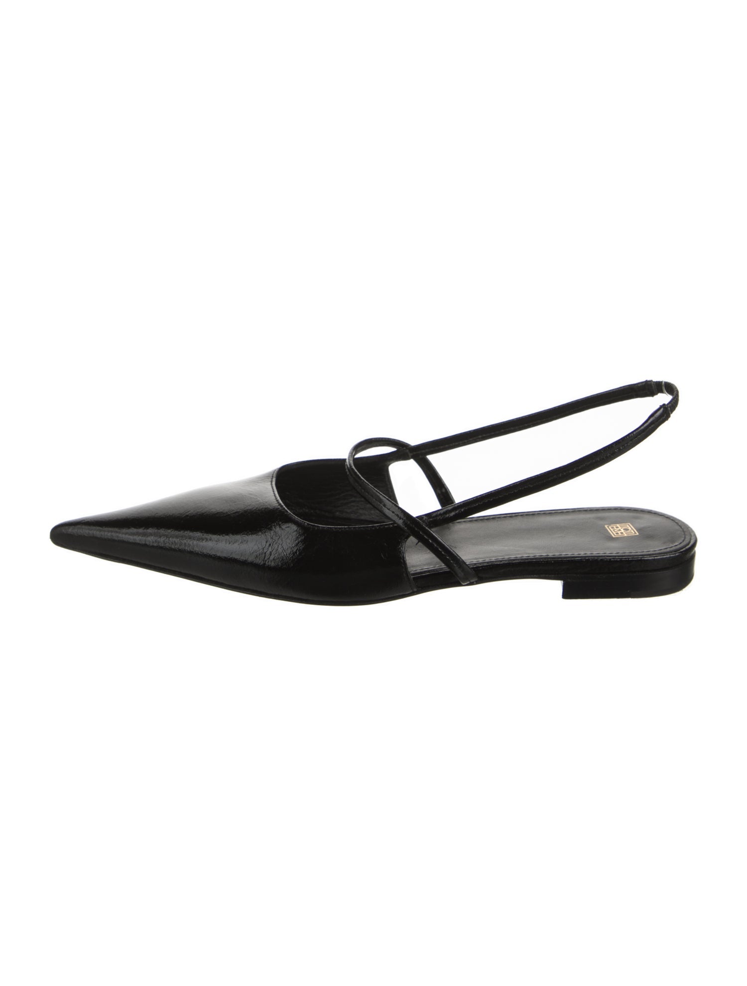 TOTEME Leather Slingback Flats