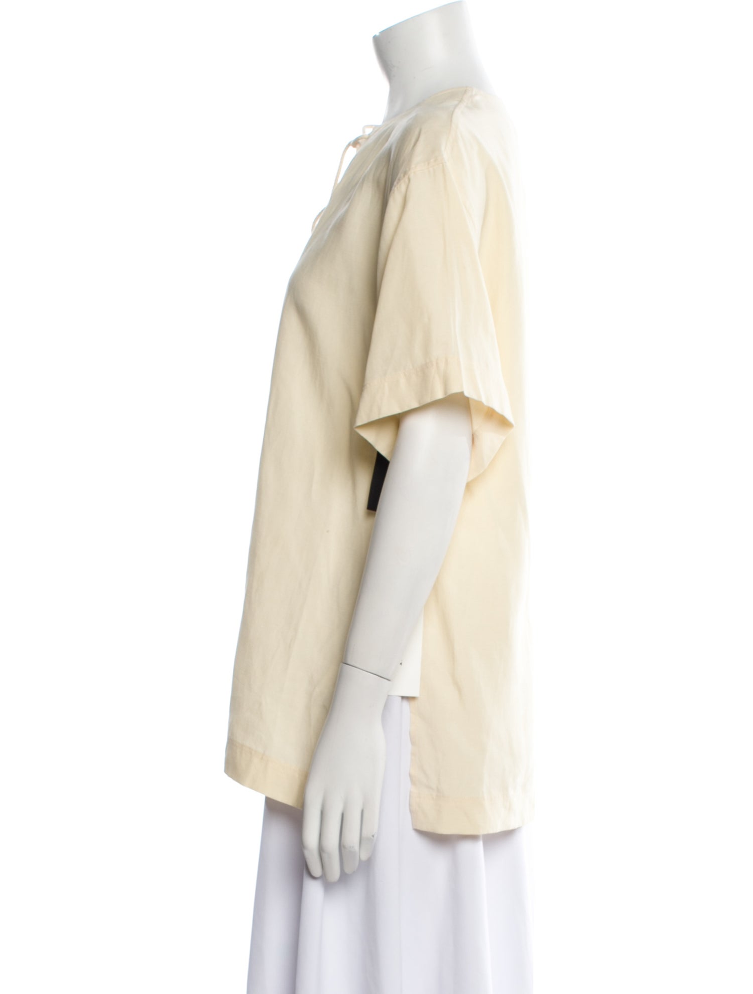 TOTEME Fluid Tie V-Neck Blouse w/ Tags