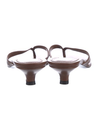 TOTEME Leather Slides