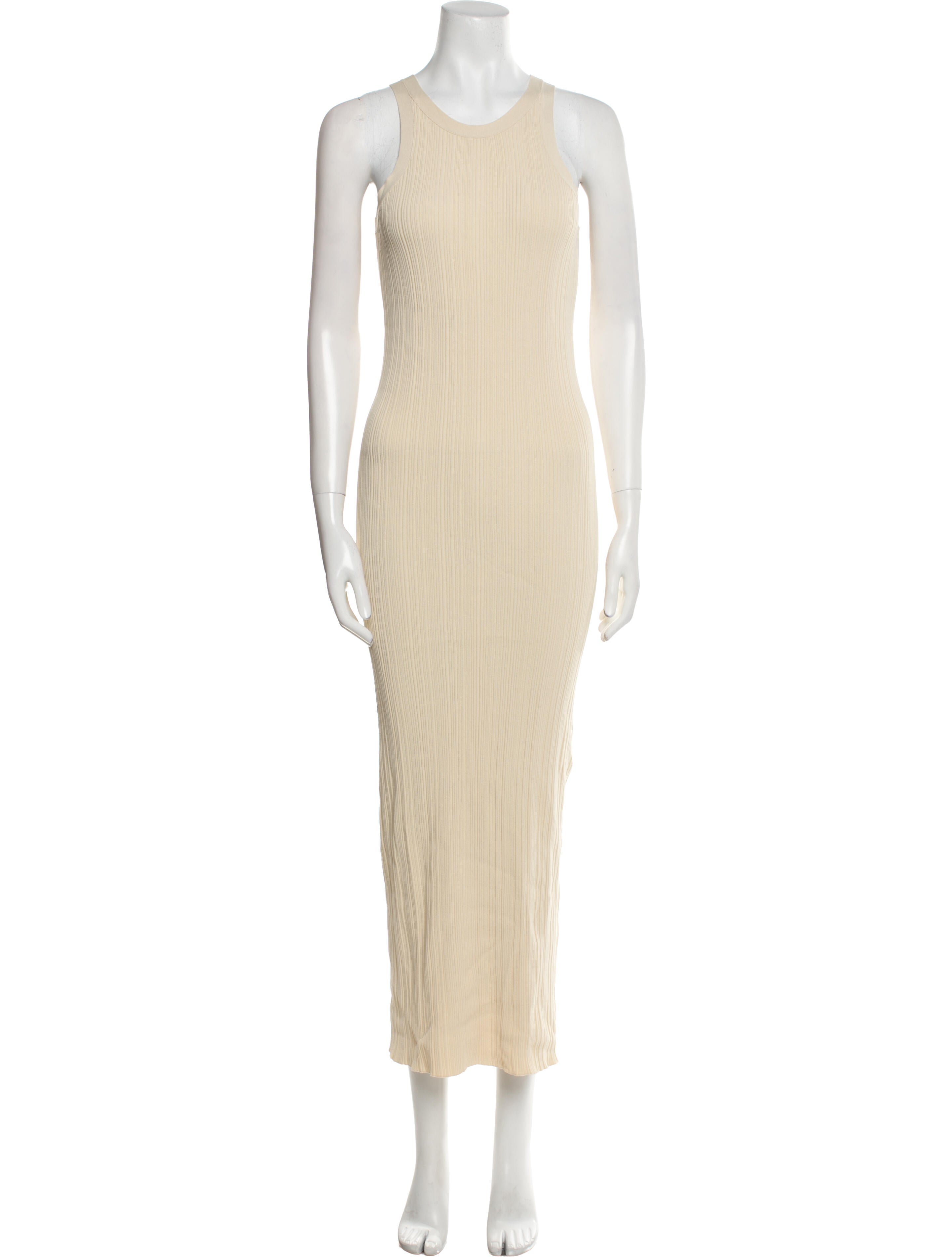 TOTEME Scoop Neck Long Dress