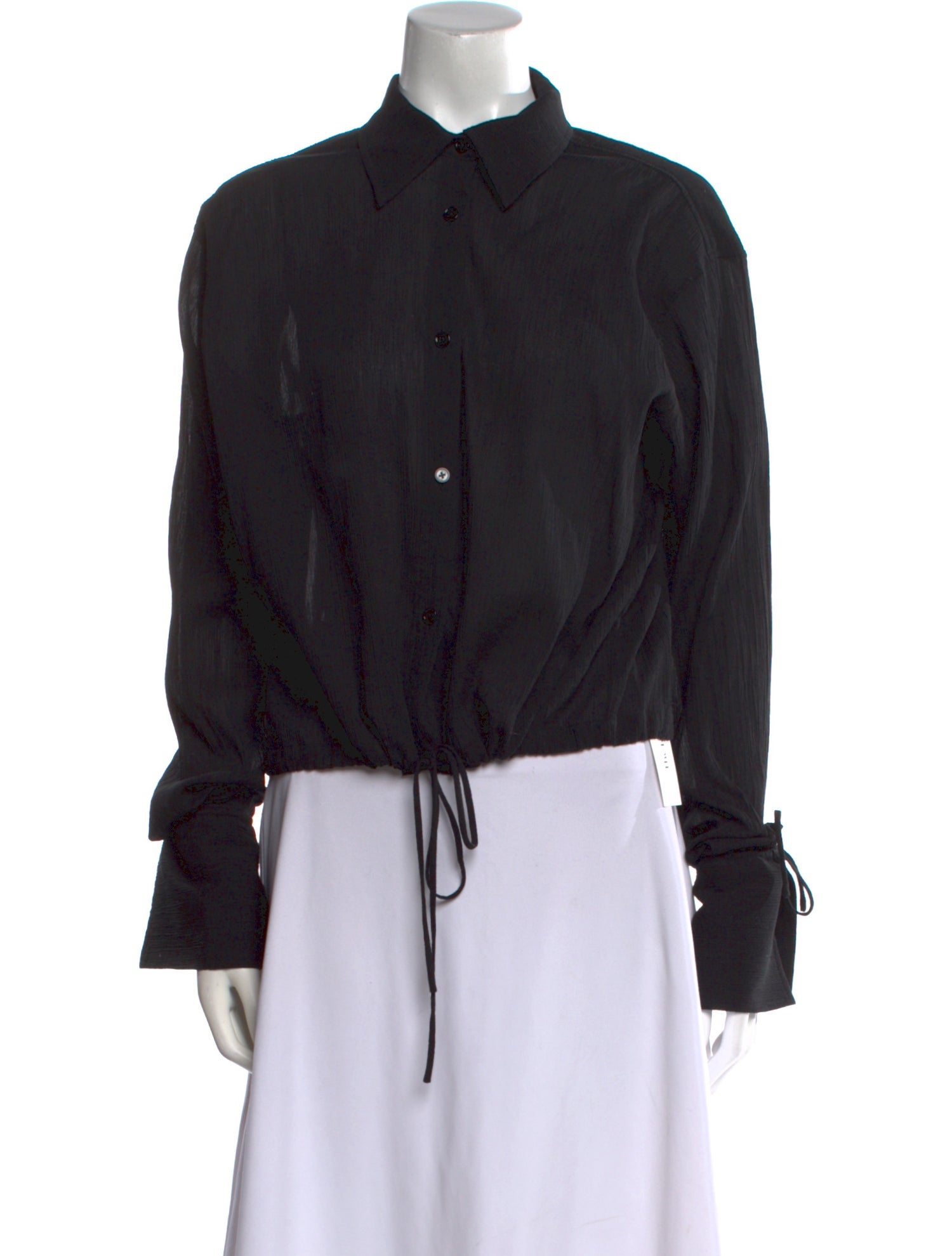 TOTEME Long Sleeve Button-Up Top