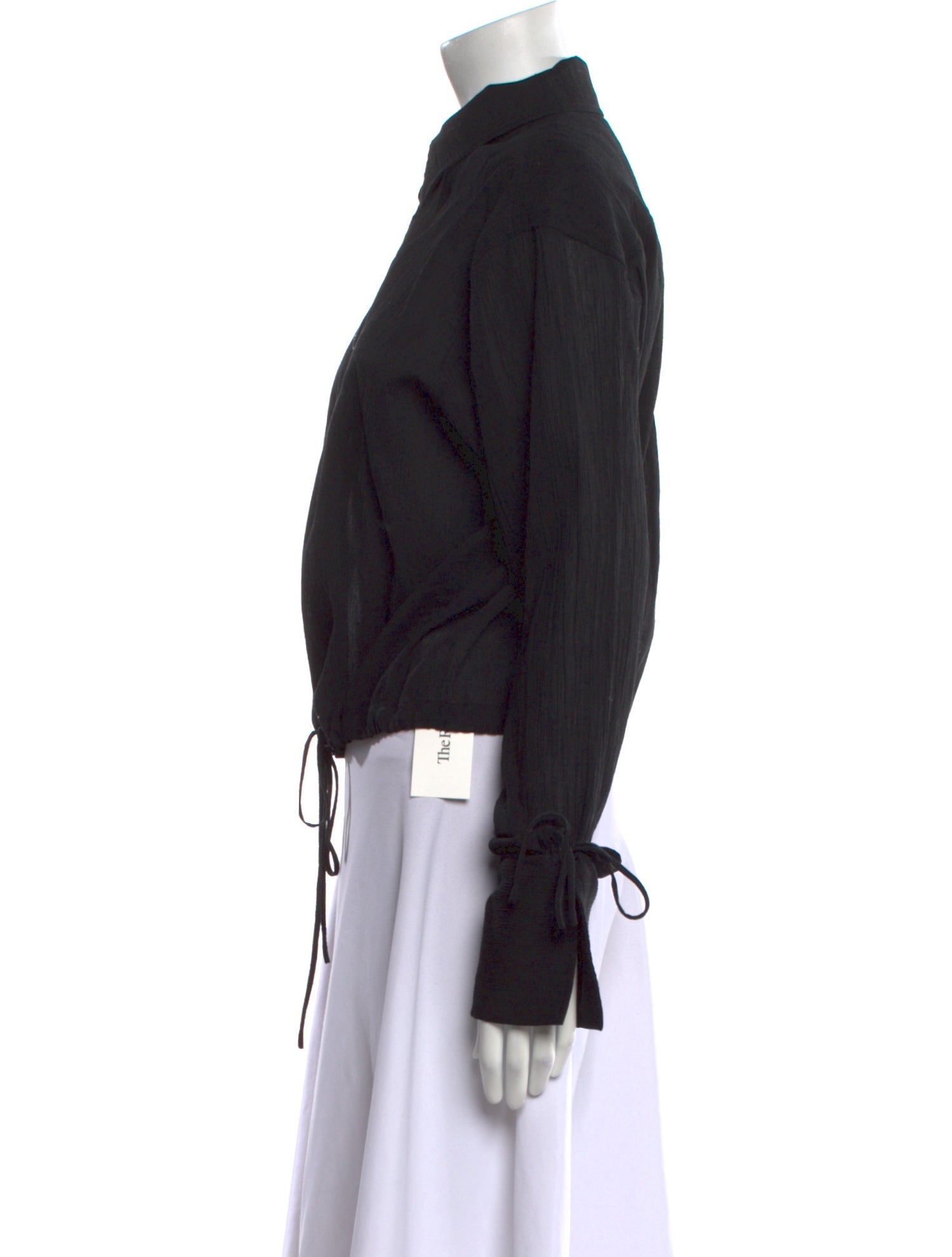 TOTEME Long Sleeve Button-Up Top