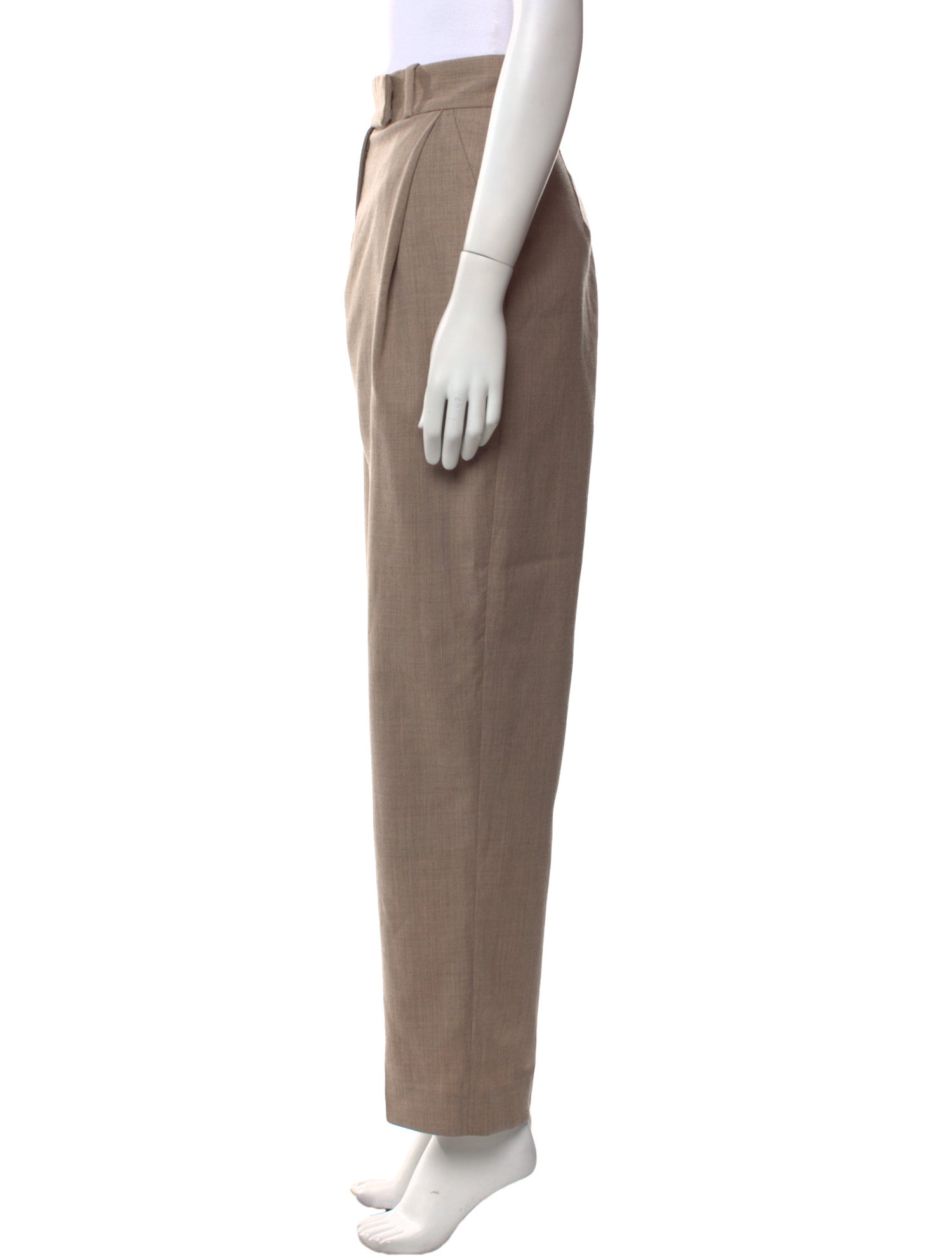 TOTEME Wool Straight Leg Pants