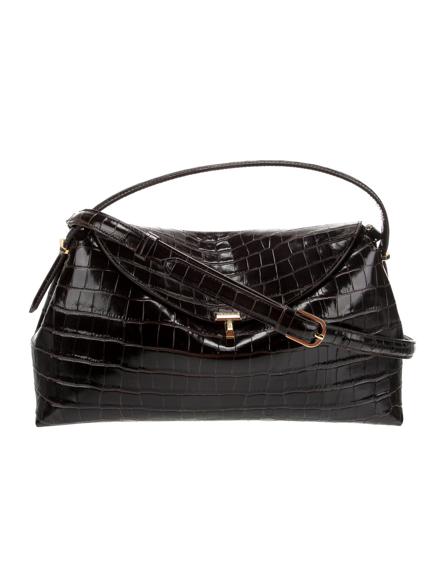 TOTEME Embossed Leather T-Lock