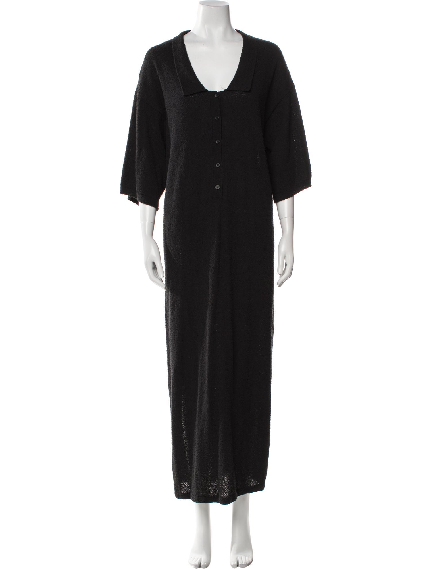 TOTEME Terry Knit Beach Long Dress