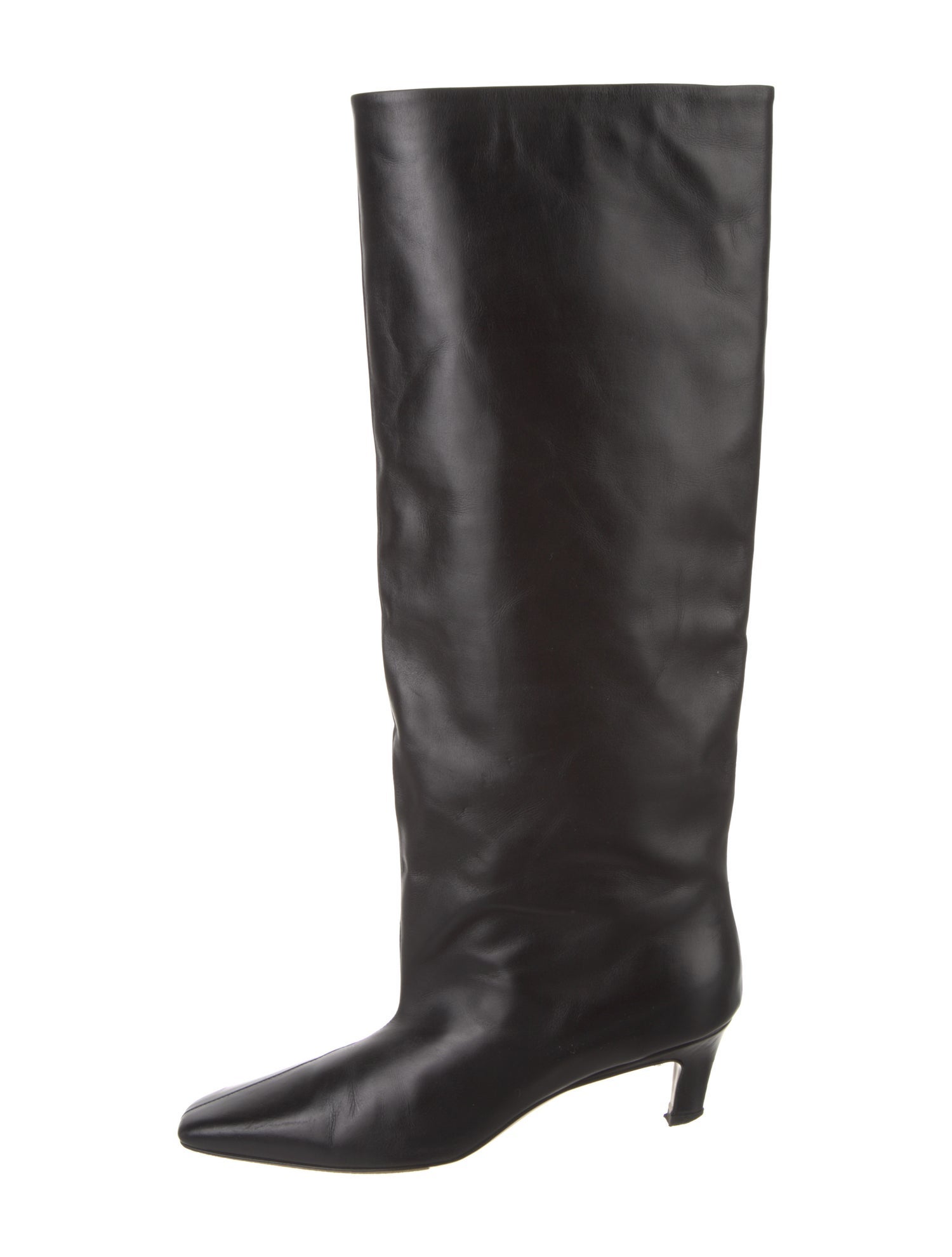 TOTEME Leather Riding Boots