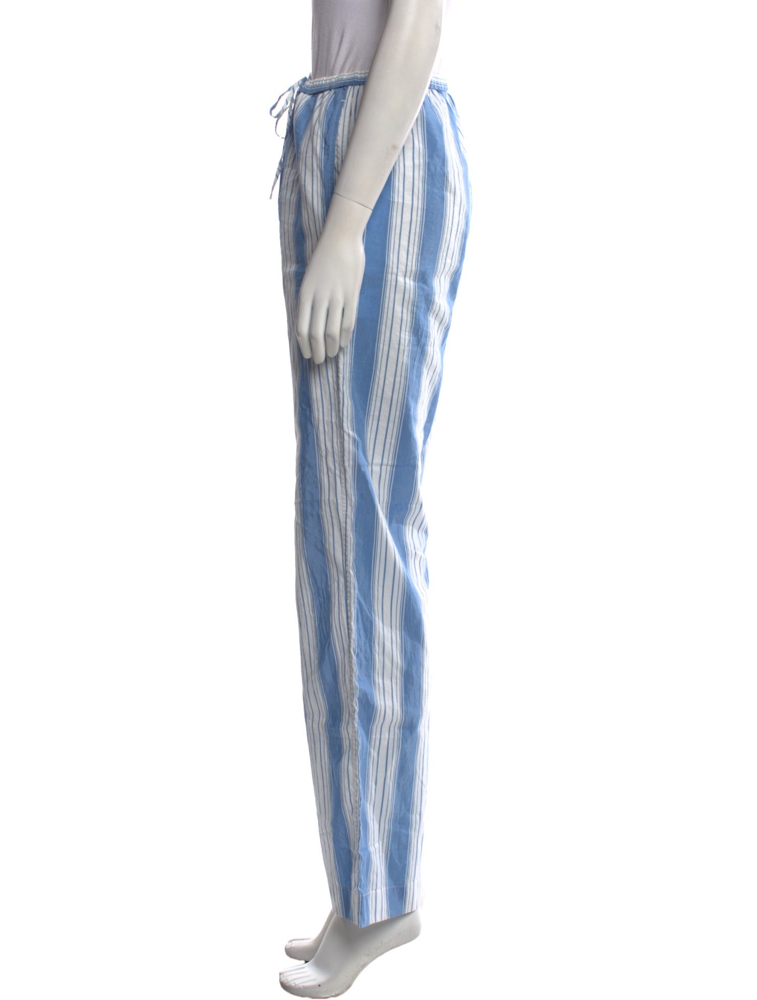 TOTEME Striped Straight Leg Pants