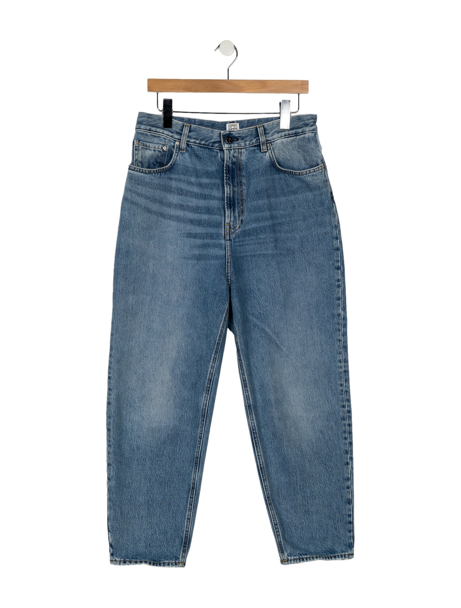 TOTEME High-Rise Wide Leg Jeans