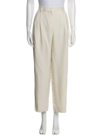 TOTEME Double-Pleat Wide Leg Pants