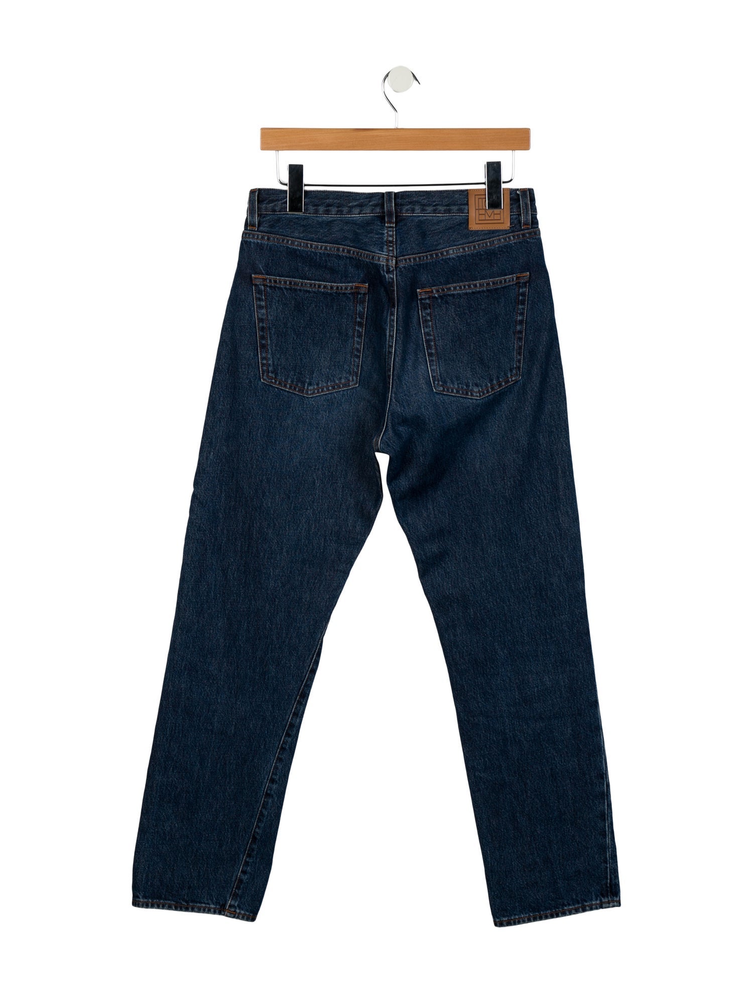 TOTEME High-Rise Straight Leg Jeans