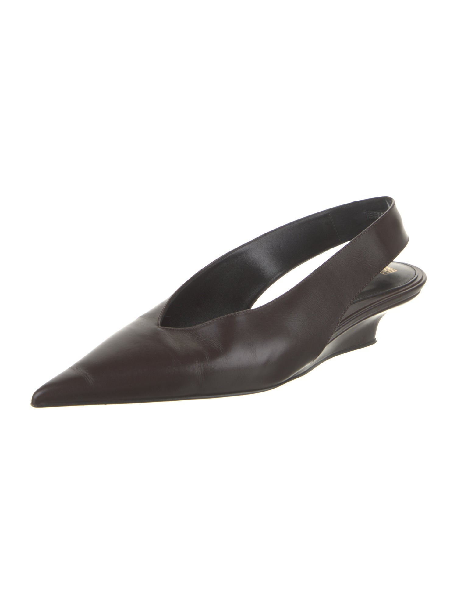 TOTEME Leather Slingback Pumps