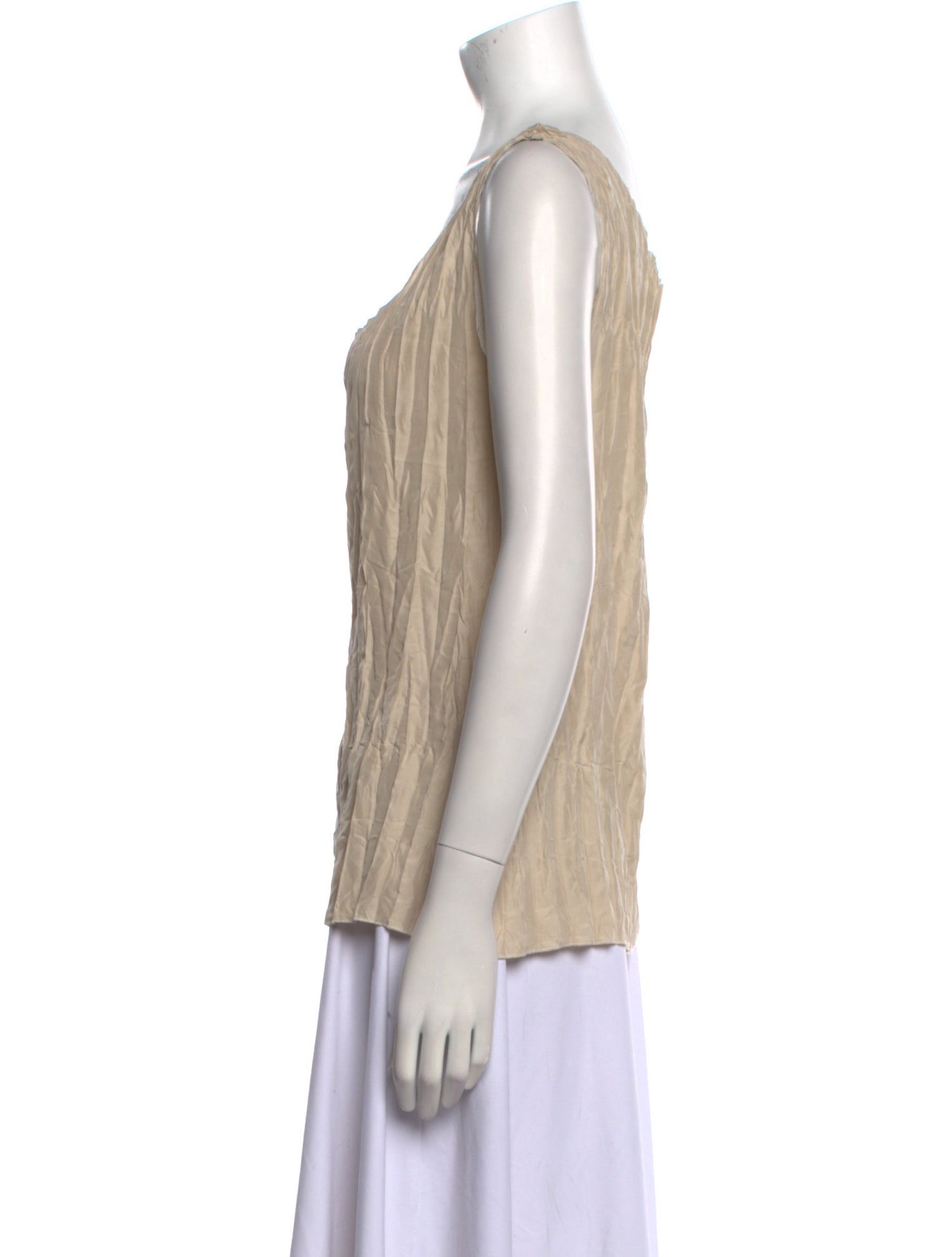 TOTEME Silk Square Neckline Top