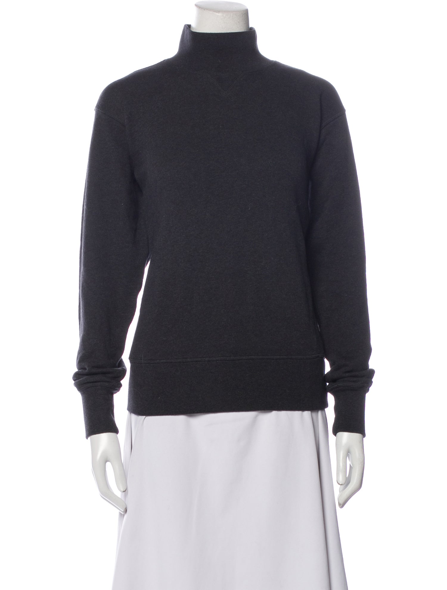 TOTEME Turtleneck Long Sleeve Sweatshirt