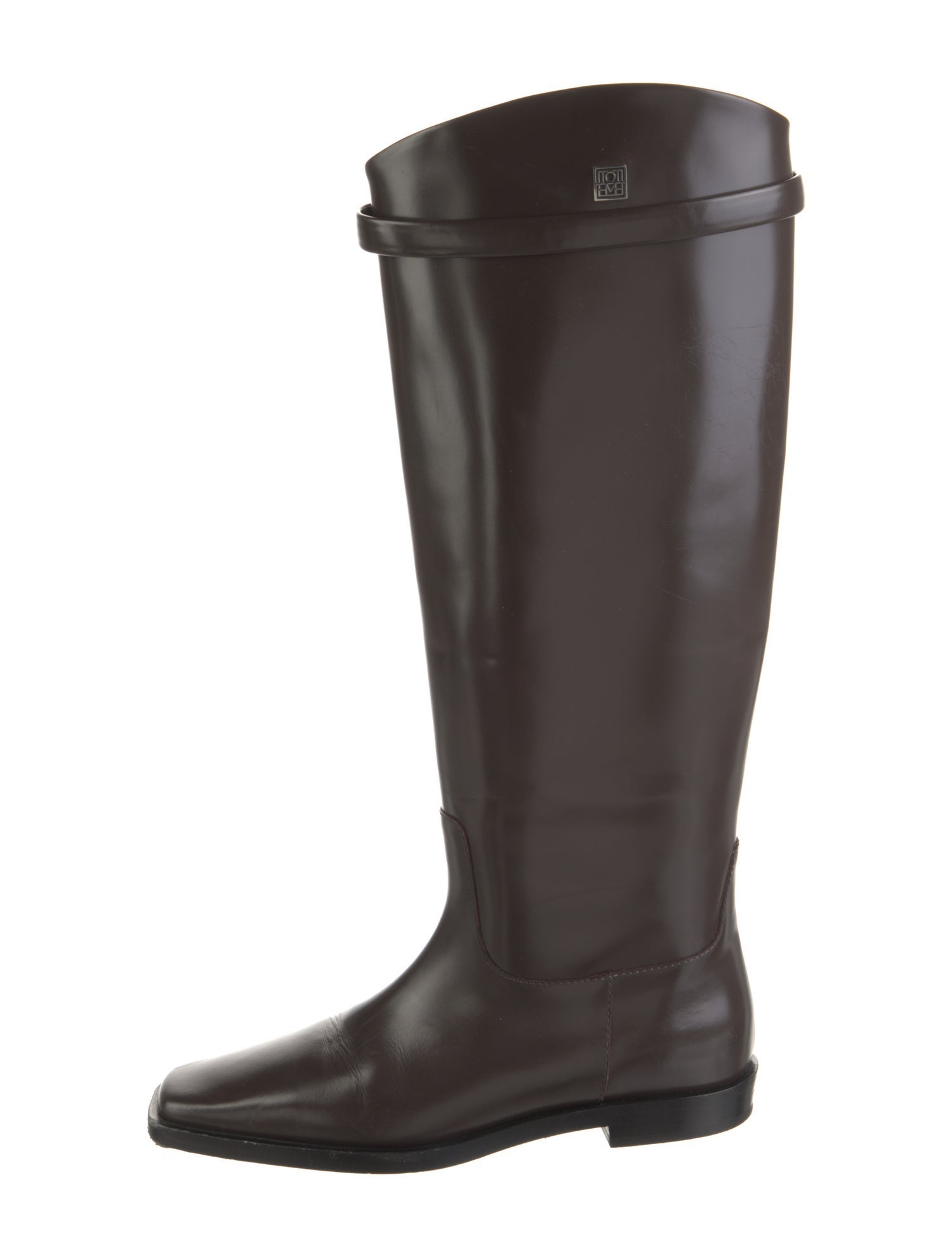 TOTEME Leather Riding Boots