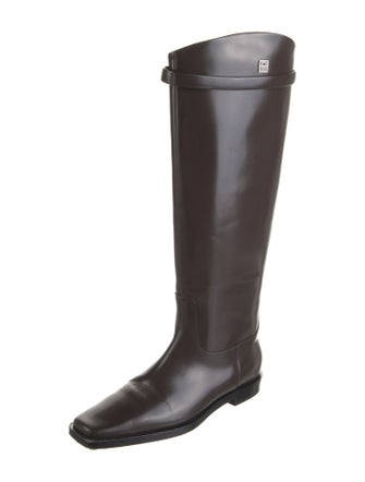 TOTEME Leather Riding Boots