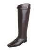TOTEME Leather Riding Boots