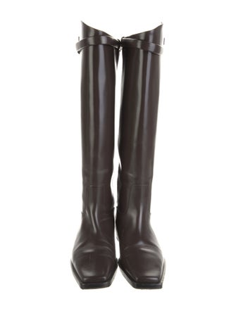 TOTEME Leather Riding Boots
