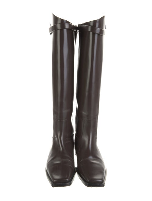 TOTEME Leather Riding Boots