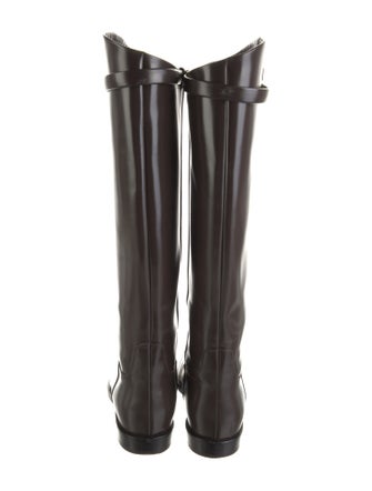 TOTEME Leather Riding Boots
