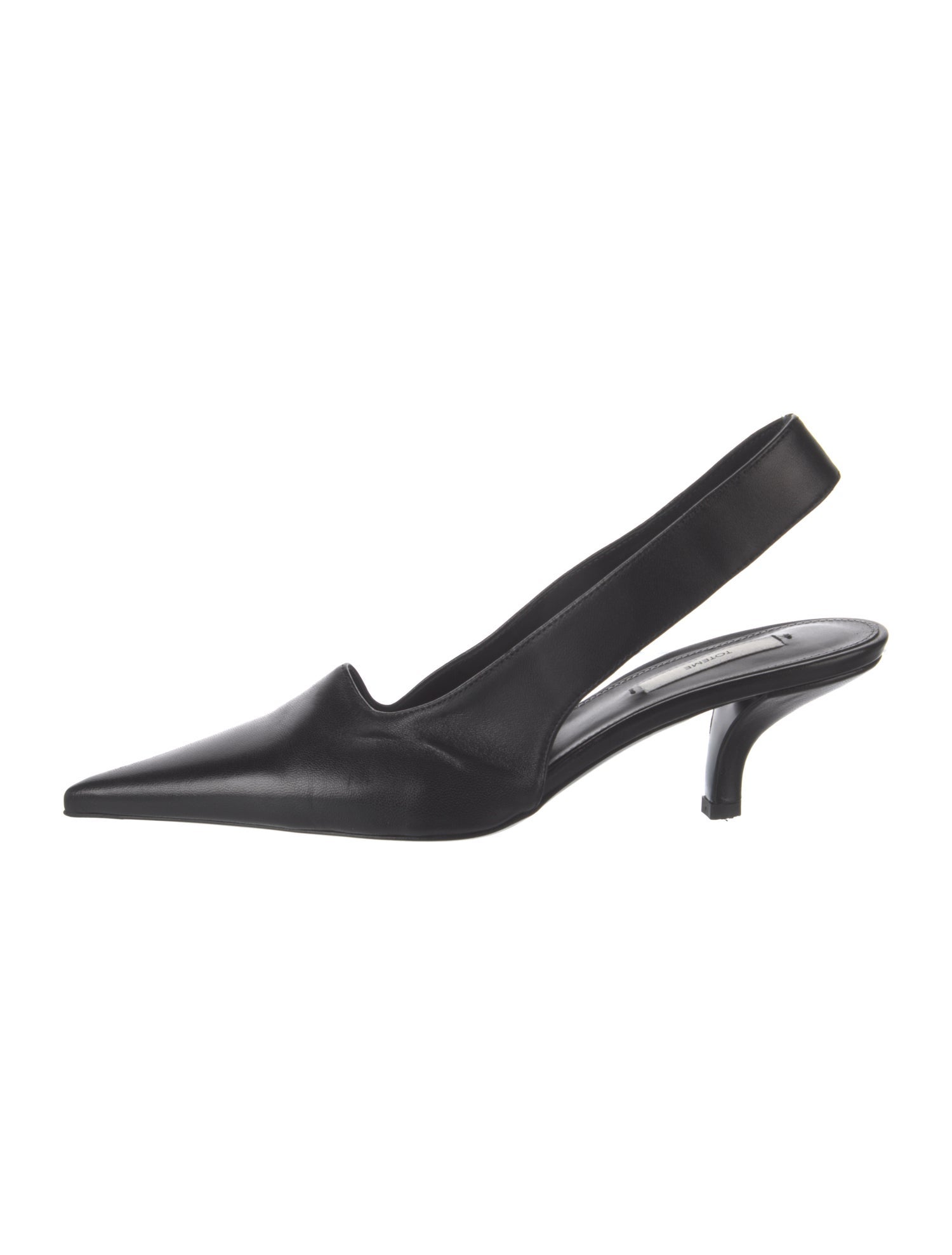 TOTEME Leather Slingback Pumps