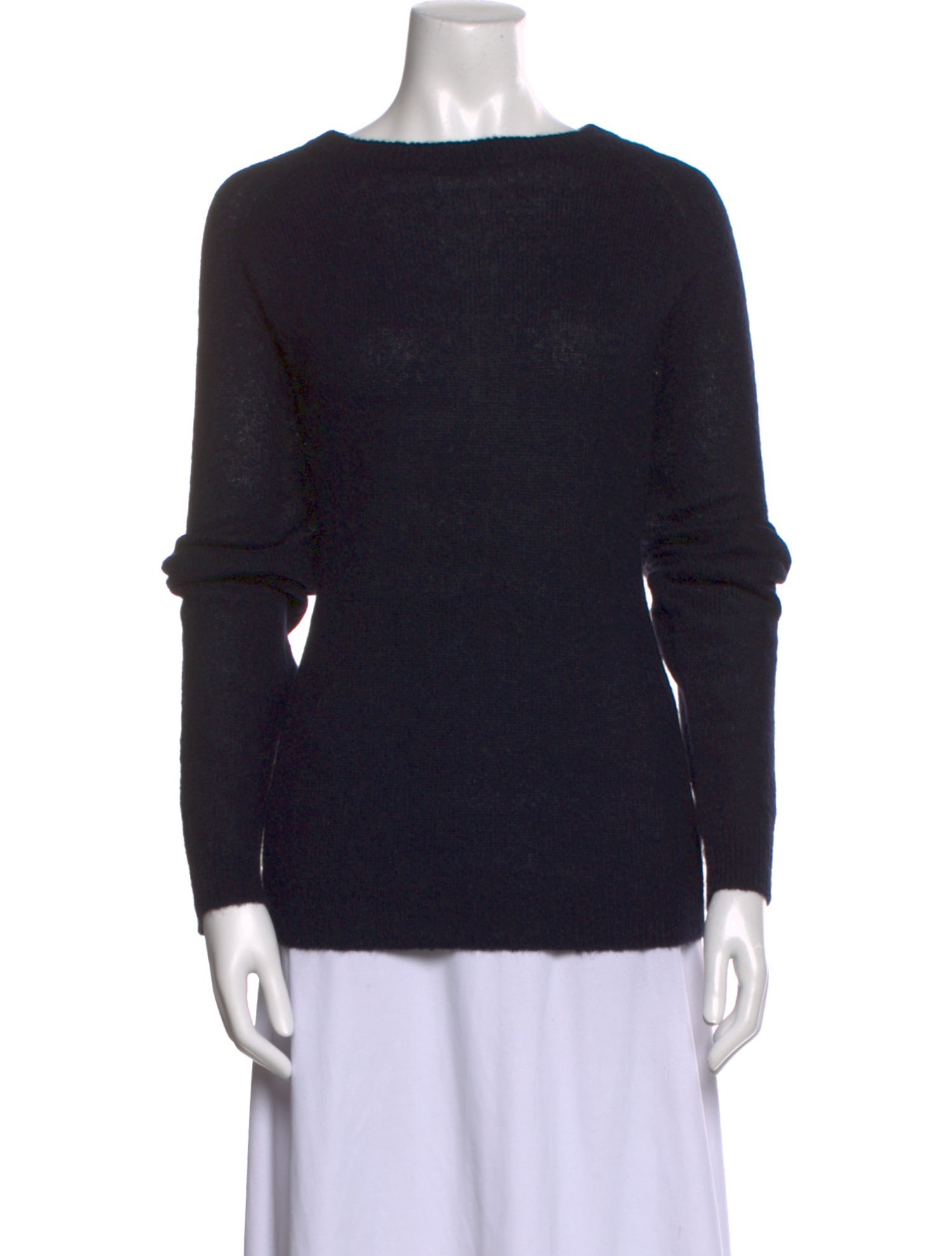 TOTEME Featherlight Monogram Alpaca Sweater