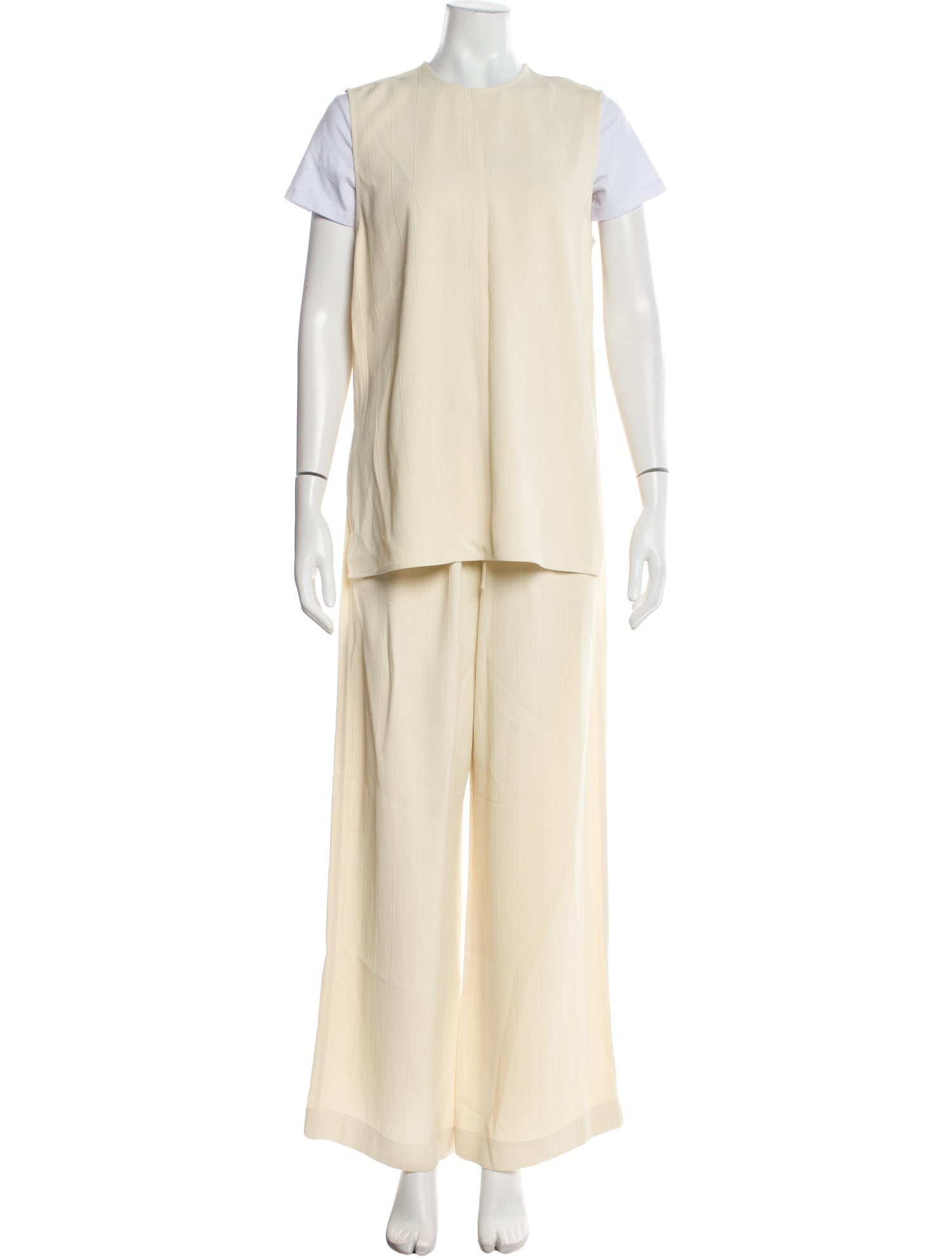 TOTEME Embroidered Accent Pant Set w/ Tags