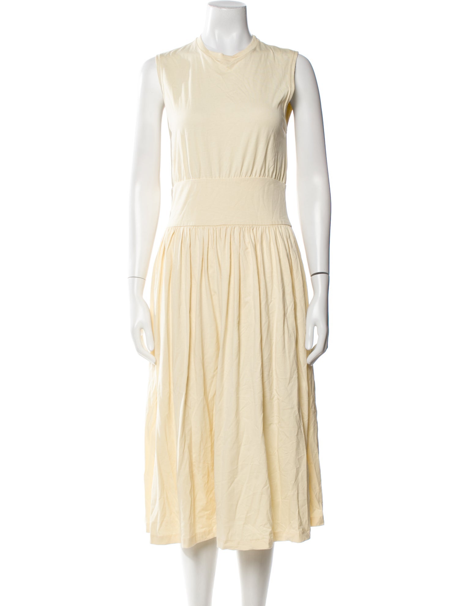 TOTEME Crew Neck Midi Length Dress