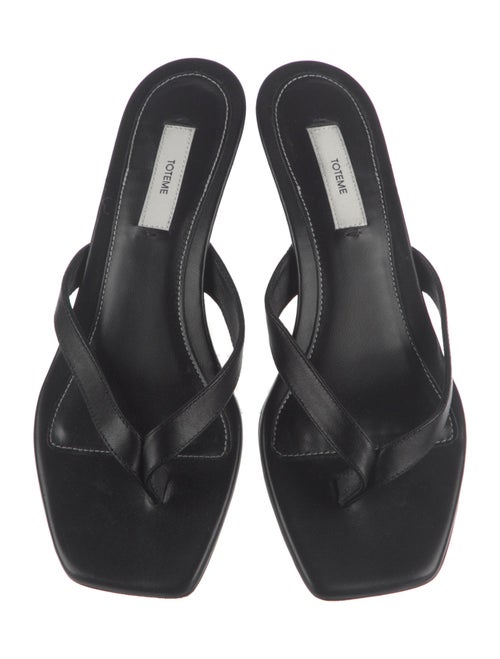 TOTEME Leather Slides
