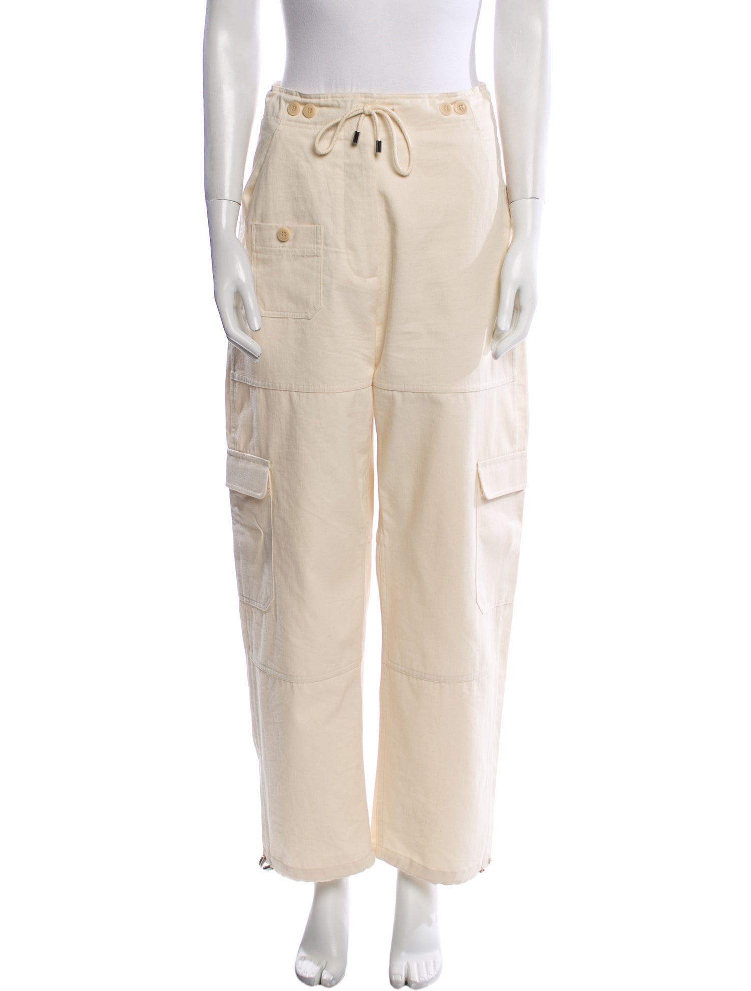 TOTEME Cargo Trouser Wide Leg Pants