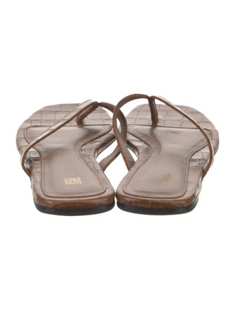 TOTEME Leather Slides