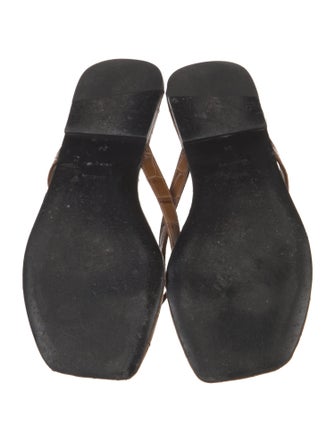 TOTEME Leather Slides