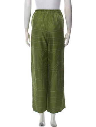 TOTEME Monogram PJ Bottom Silk Pajamas