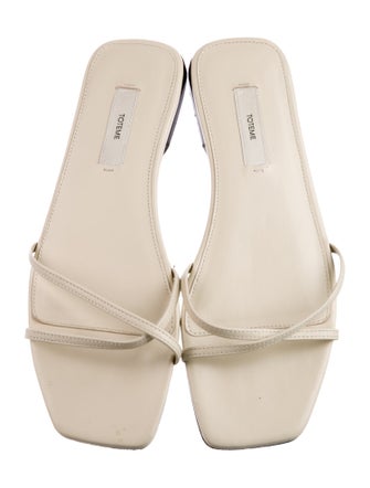 TOTEME Leather Slides