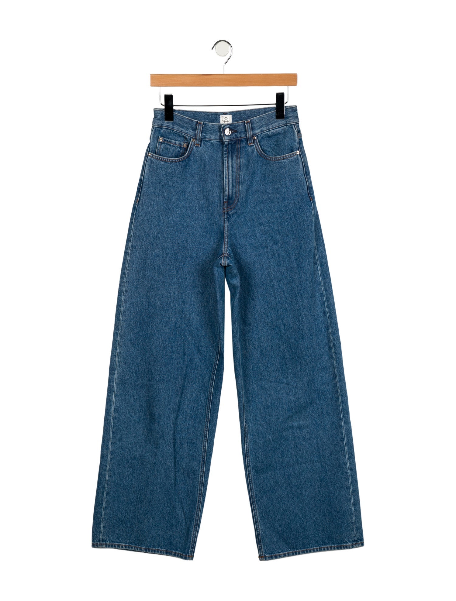 TOTEME High-Rise Wide Leg Jeans