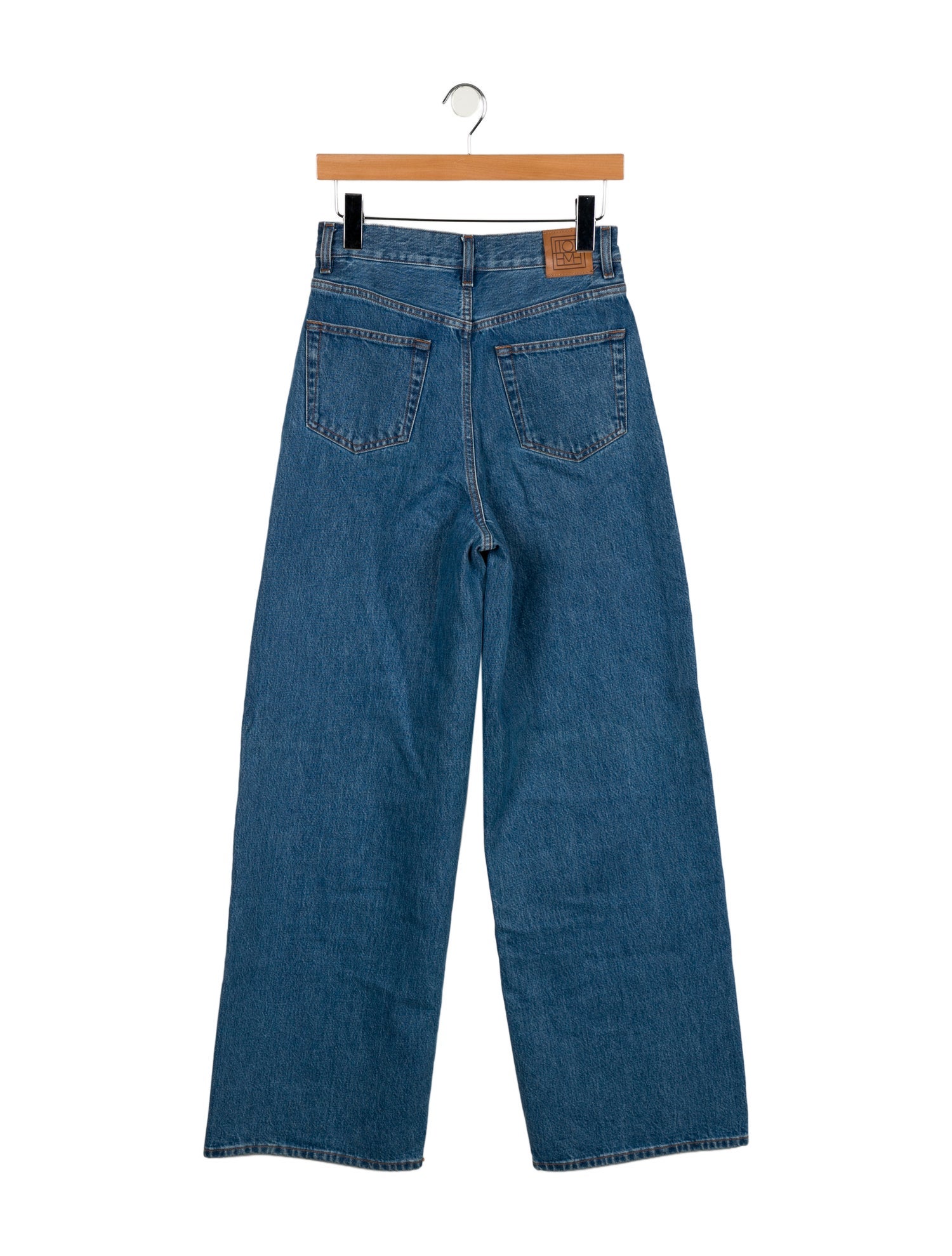 TOTEME High-Rise Wide Leg Jeans