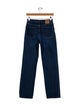 TOTEME High-Rise Straight Leg Jeans