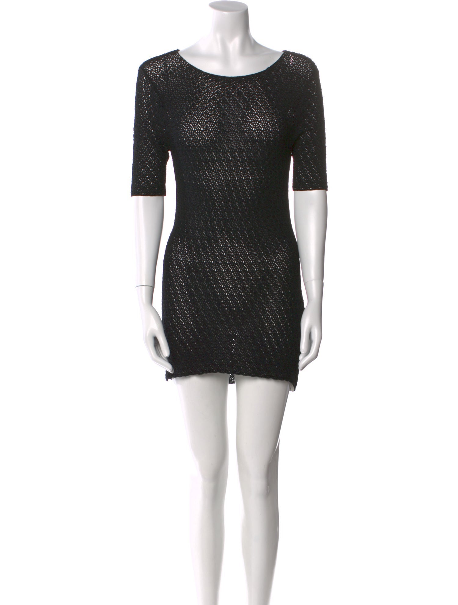 TOTEME Crochet Knit Mini Dress w/ Tags