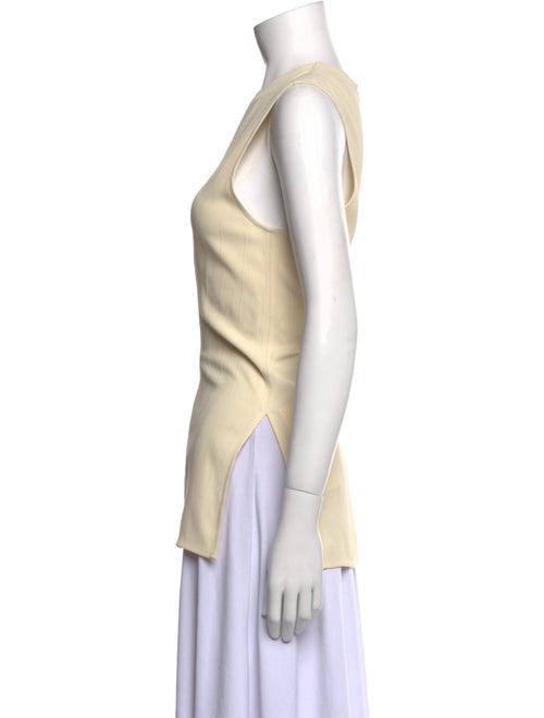 TOTEME Crew Neck Sleeveless Top