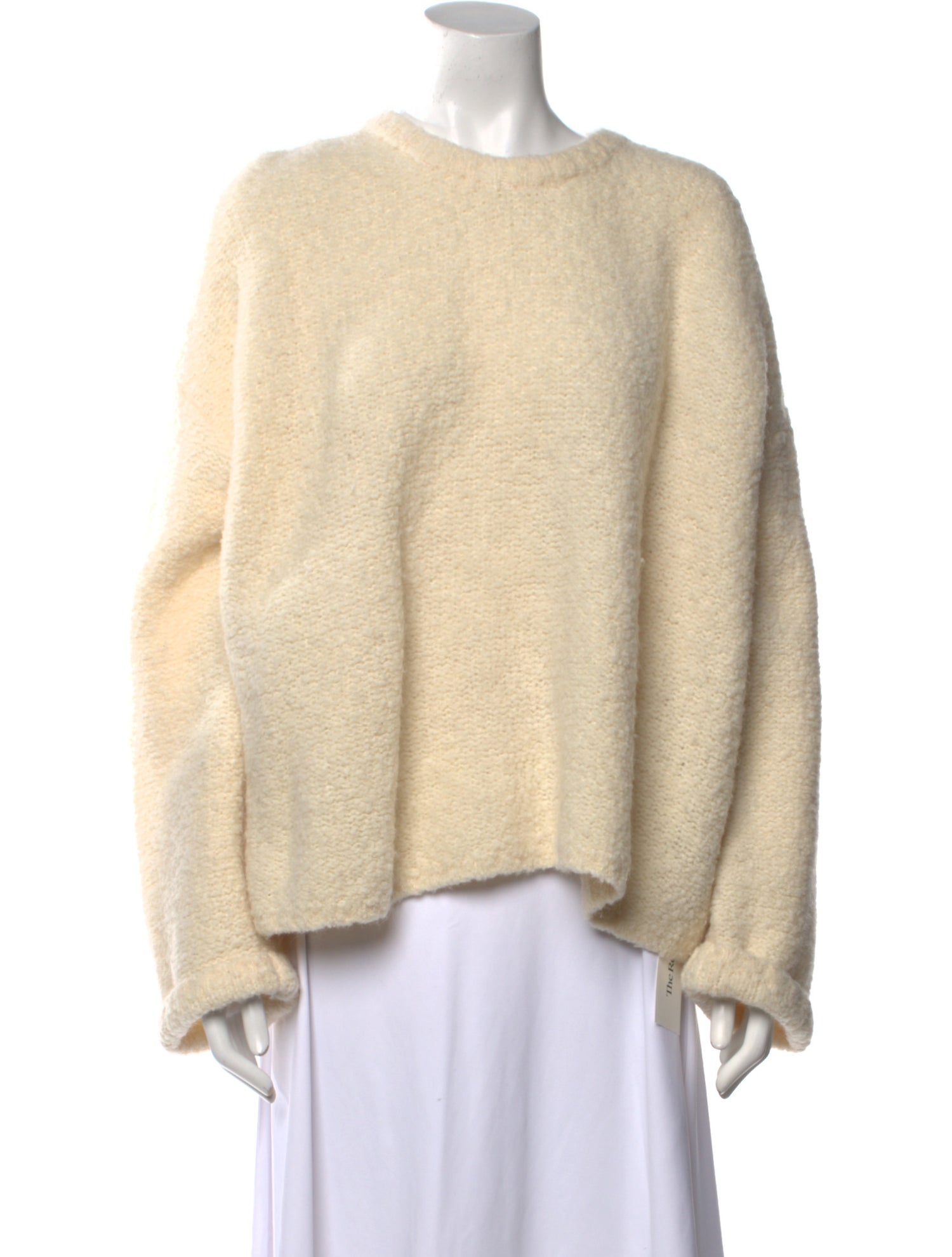 TOTEME Boxy Bouclet Wool Sweater