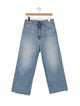 TOTEME Flare Fit Denim Wide Leg Jeans