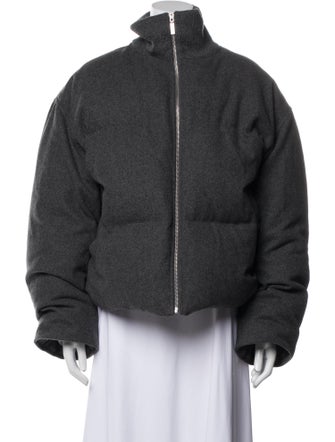 TOTEME Wool Faux Fur Jacket