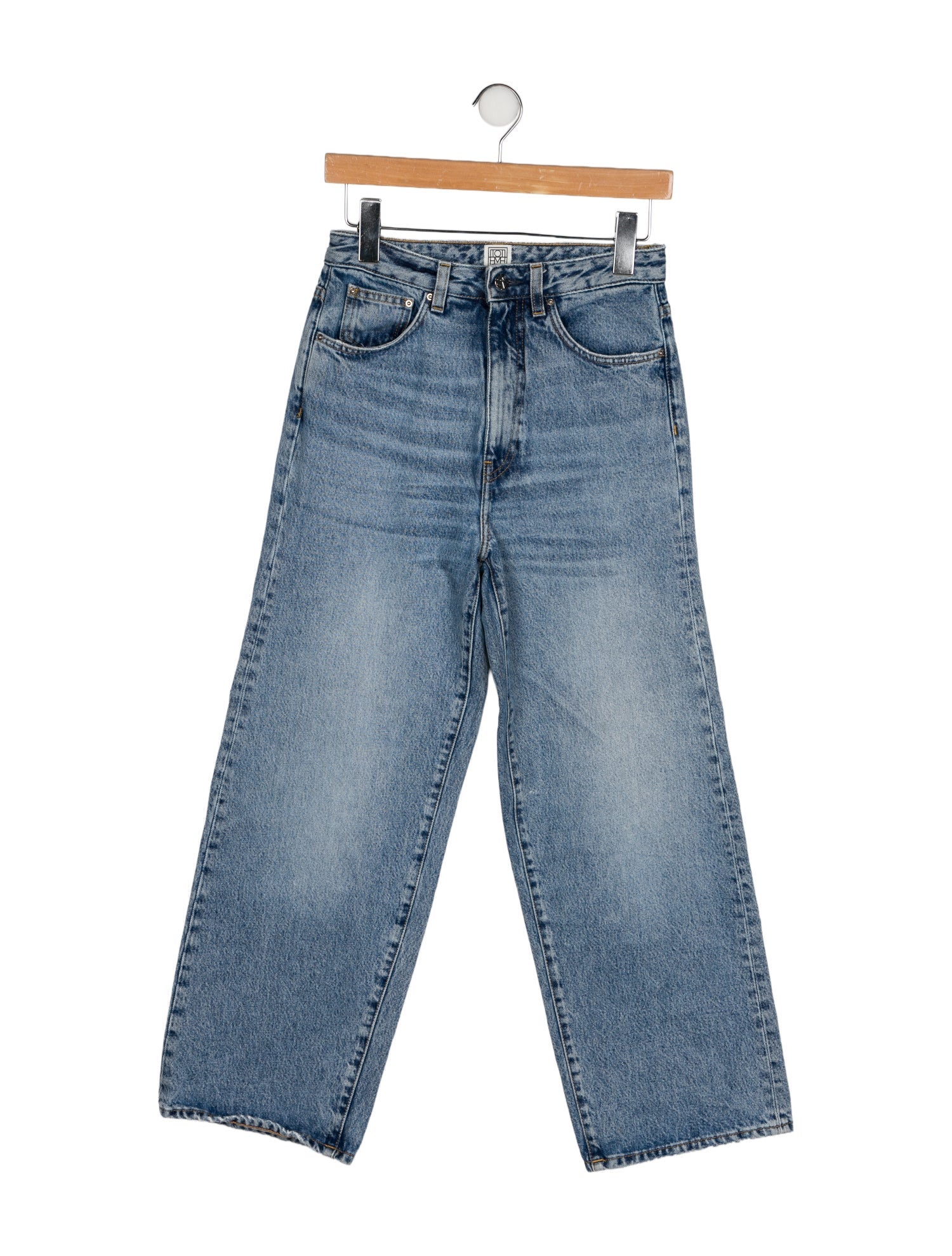 TOTEME flare fit Wide Leg Jeans