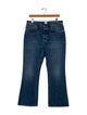 TOTEME Cropped Kick Wide Leg Jeans