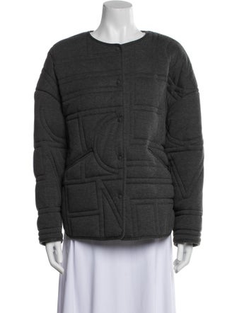 TOTEME Quilted Jersey Bamboo Jacket