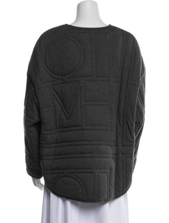TOTEME Quilted Jersey Bamboo Jacket