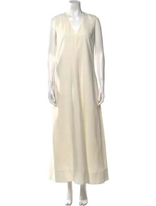 TOTEME Fluid V-Neck Long Dress